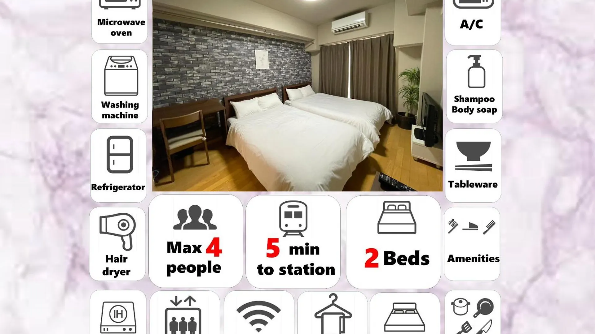 マルチステイ大阪心斎橋 Apartment